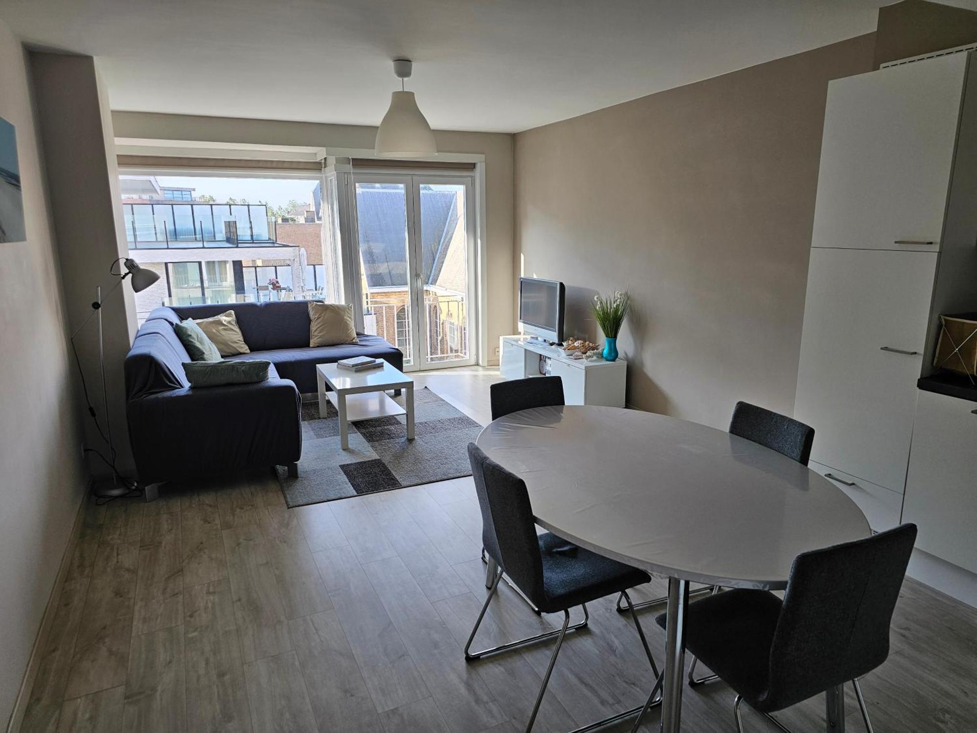 Cote A L'Oostduinkerke Met Gratis Garage Apartment Bagian luar foto