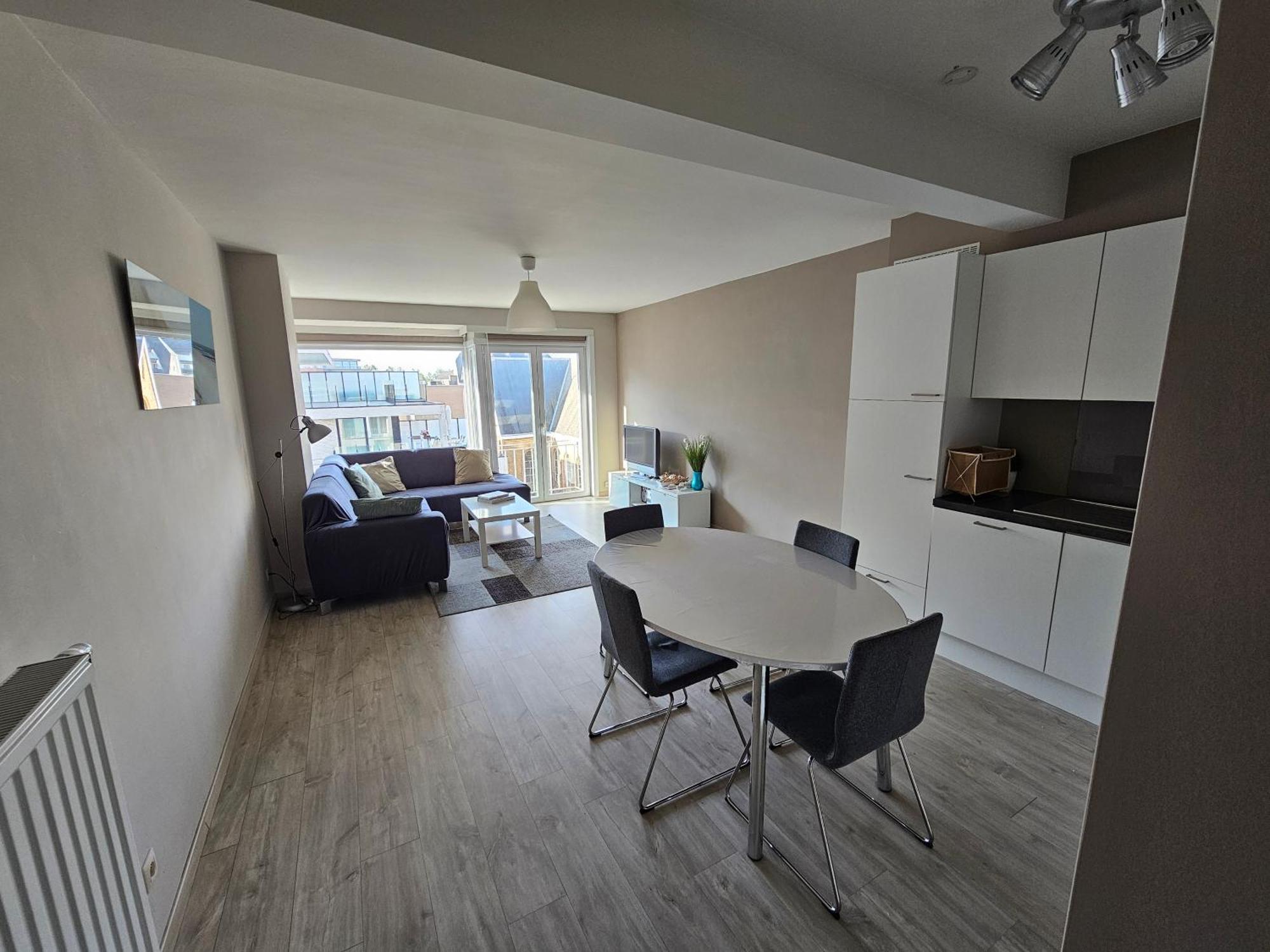 Cote A L'Oostduinkerke Met Gratis Garage Apartment Bagian luar foto