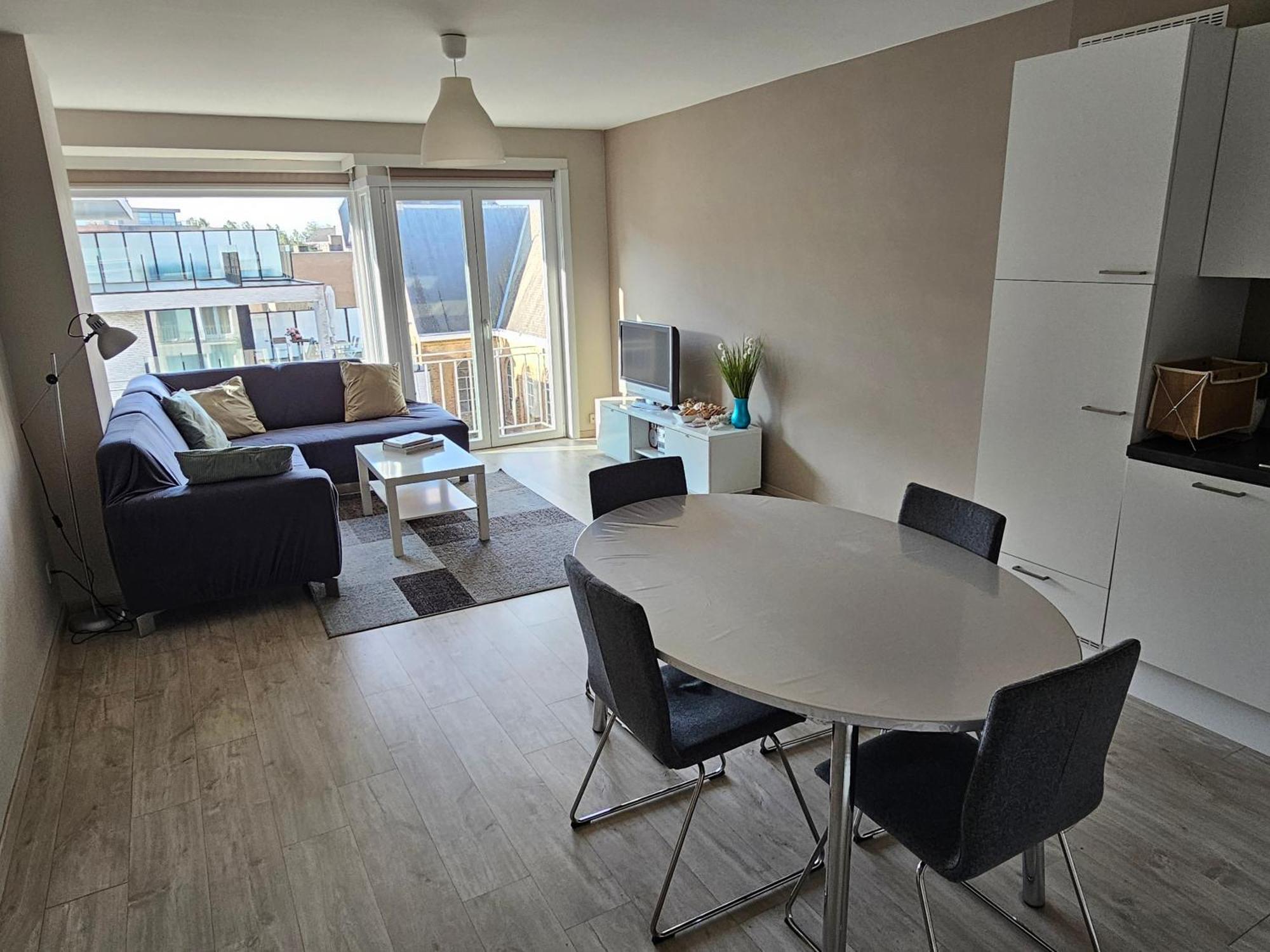 Cote A L'Oostduinkerke Met Gratis Garage Apartment Bagian luar foto